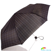 Зонт мужской компактный механический HAPPY RAIN (ХЕППИ РЭЙН) U42668-2 черный, механический, клетка