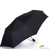 Зонт мужской полуавтомат HAPPY RAIN (ХЕППИ РЭЙН) U42267 черный, полуавтомат, однотонный
