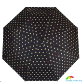 Зонт женский полуавтомат HAPPY RAIN (ХЕППИ РЭЙН) U42276-1 черный, полуавтомат, абстракция