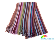 Шарф мужской шерстянной в стиле Paul Smith 172*25 BAOSIDI (БАОСИДИ) DC183-409 коричневый, шерсть