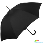 Зонт-трость мужской механический FULTON(ФУЛТОН) FULG801-Black черный, однотонный