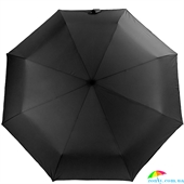 Зонт женский автомат AMO (АМО) STAMO3216-black черный, однотонный
