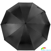 Зонт женский автомат AMO (АМО) STAMO3218-black черный, однотонный