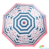 Зонт женский механический компактный облегченный ART RAIN (АРТ РЕЙН) ZAR5316-3 белый, абстракция