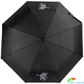 Зонт женский автомат DOPPLER (ДОППЛЕР) DOP7441465C01-black черный, животные