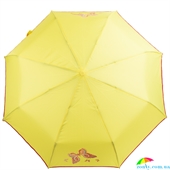 Зонт женский  полуавтомат ART RAIN (АРТ РЕЙН) ZAR3611-63 желтый, абстракция