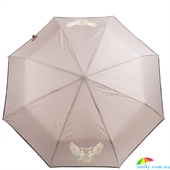 Зонт женский  полуавтомат ART RAIN (АРТ РЕЙН) ZAR3611-66 бежевый, абстракция