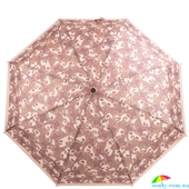 Зонт женский компактный  автомат ART RAIN (АРТ РЕЙН) ZAR4916-41 бежевый, абстракция