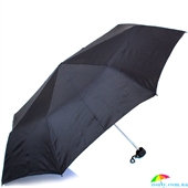 Зонт мужской компактный облегченный механический MAGIC RAIN (МЭДЖИК РЕЙН) ZMR1001 черный, однотонный