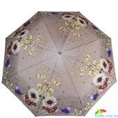 Зонт женский автомат MAGIC RAIN (МЭДЖИК РЕЙН) ZMR7231-5 бежевый, цветы