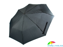 Зонт мужской RAINY DAYS (РЕЙНИ ДЕЙС) U72267-black полуавтомат, однотонный
