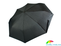Зонт автомат RAINY DAYS (РЕЙНИ ДЕЙС) U76851-black полный автомат, однотонный