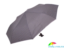 Зонт мужской автомат RAINY DAYS (РЕЙНИ ДЕЙС) U76868-grey-kletka серый, полный автомат, клетка