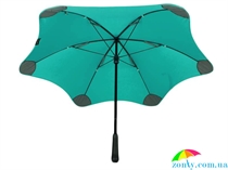 Противоштормовой зонт-трость женский механический BLUNT (БЛАНТ) Bl-lite-2-mint бирюзовый, механический, однотонный